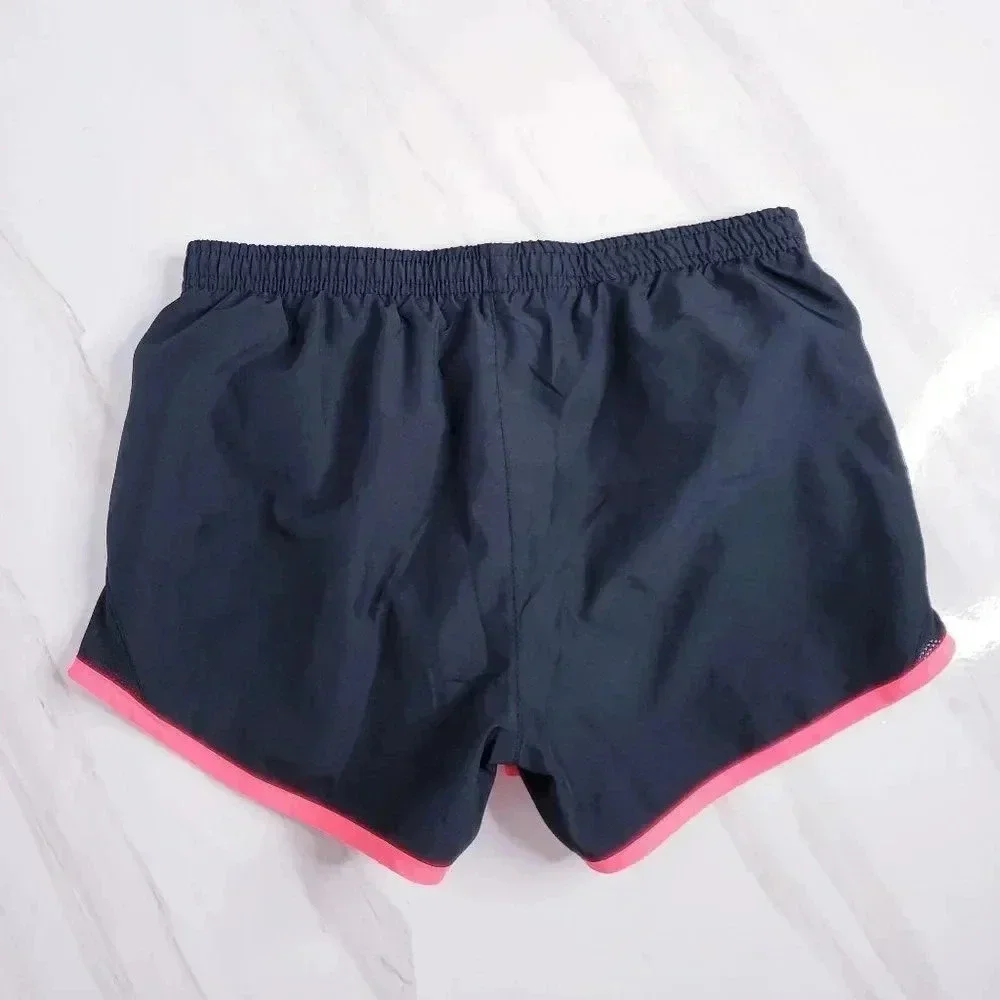 Nike Running Shorts Black Size X Small Built-In Brief Elastic Waist